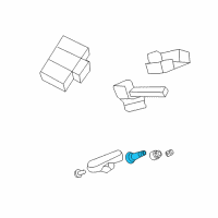 OEM 2005 Chevrolet Corvette TPMS Sensor Valve Assembly Diagram - 19117460