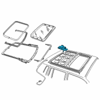 OEM Lincoln Town Car Motor Assembly Diagram - F8VZ-15790-AB