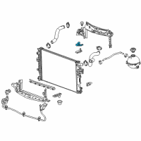 OEM 2019 Buick LaCrosse Mount Bracket Diagram - 84258381