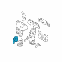 OEM 2004 Toyota RAV4 Lower Insulator Diagram - 25587-0H010