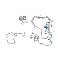 OEM 2009 Dodge Avenger Line-A/C Discharge Diagram - 5058797AA