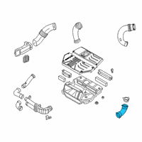 OEM BMW M4 CHARGE AIR INDUCTION TRACT Diagram - 13-71-8-054-843
