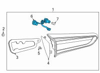 OEM Buick Socket & Wire Diagram - 42713219