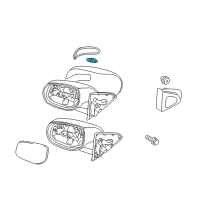 OEM Hyundai Accent Bulb Diagram - 18643-05008-N