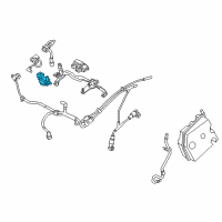 OEM 2017 Cadillac CTS By-Pass Valve Diagram - 12629357