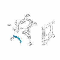 OEM 2003 Lincoln Navigator Wheelhouse Panel Diagram - AL1Z-7827865-A