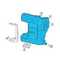OEM 2021 Ford F-250 Super Duty Composite Headlamp Diagram - LC3Z-13008-J