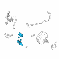 OEM 2021 Nissan Murano Cylinder Assy-Brake Master Diagram - 46010-5AA0A