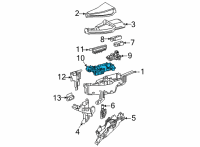 OEM 2021 Toyota Highlander Junction Block Diagram - 82610-0E050