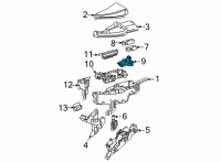 OEM Toyota Highlander Main Relay Block Diagram - 82660-0E070