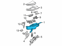 OEM 2022 Toyota Highlander Relay Box Diagram - 82740-0E070