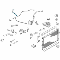 OEM 2016 Ford Transit Connect Return Hose Diagram - CV6Z-8K012-L