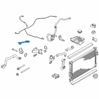 OEM 2016 Ford Escape Outlet Hose Diagram - DJ5Z-8597-B