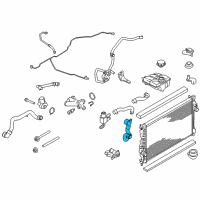 OEM Ford Transit Connect Upper Hose Diagram - DV6Z-8286-C