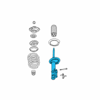 OEM 2012 Chevrolet Malibu Strut Diagram - 22811094