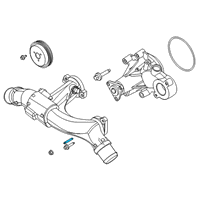 OEM Ford Water Pump Stud Diagram - -W702909-S437