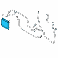 OEM 2018 BMW X3 REMOTE RADIATOR Diagram - 17-11-9-468-698