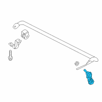 OEM 2017 Nissan Maxima Rod Connecting, Rear STABILIZER Diagram - 56261-3TA0D