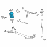 OEM 2013 Buick Verano Rear Spring Diagram - 13363445