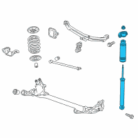 OEM 2015 Buick Verano Shock Diagram - 22954252