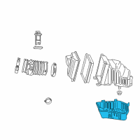 OEM Chevrolet Impala Lower Housing Diagram - 20831985