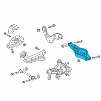 OEM 2021 Lexus ES250 Control Arm Diagram - 4873033160