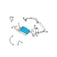 OEM 2007 Jeep Wrangler CANISTER-Vapor Diagram - 4891781AB