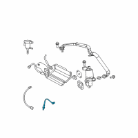 OEM 2010 Jeep Wrangler Oxygen Sensor Diagram - 5149170AA