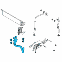 OEM Lincoln Inlet Tube Diagram - JX6Z-7R081-H