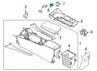 OEM Nissan Sentra Switch Assy-Ignition Diagram - 25150-6LA0C