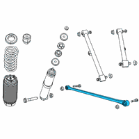 OEM Jeep TRACKBAR-Rear Diagram - 68264949AA