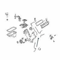 OEM 2004 Ford Expedition Dipstick Diagram - 2L1Z-6750-AA