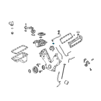 OEM 2004 Ford Expedition Oil Pump Gasket Diagram - F1AZ-6626-A