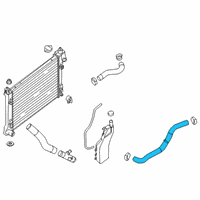 OEM 2017 Nissan Sentra Hose-Radiator, Lower Diagram - 21503-4FU0A