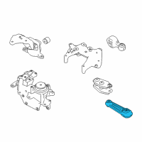 OEM 2020 Nissan Rogue Torque Rod Assembly Diagram - 11360-5HA0A