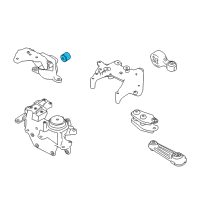 OEM 2014 Nissan Rogue Dynamic Damper Assembly Diagram - 11375-EN00A