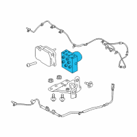 OEM 2011 Ford F-250 Super Duty Modulator Valve Diagram - DC3Z-2C215-A