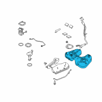 OEM 2011 Lincoln MKS Fuel Tank Diagram - AG1Z-9002-A