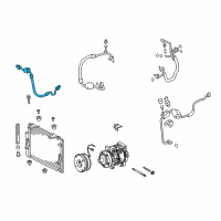 OEM 2010 Toyota Sequoia Discharge Hose Diagram - 88711-0C150