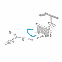 OEM 2007 Acura RL Hose (ATF) Diagram - 25211-RJA-004