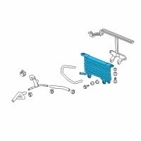 OEM Acura Cooler (Atf) Diagram - 25510-RJA-003