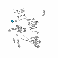 OEM 2019 Lexus GS F Motor Assy, Cam Timing Control W/Edu, LH Diagram - 130A0-38020