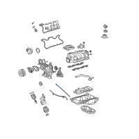 OEM 2009 Lexus LS460 Gage Sub-Assy, Oil Level Diagram - 15301-38050