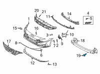 OEM Hyundai Elantra GT Bolt Diagram - 11453-08246-B