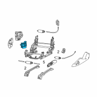 OEM Dodge Viper Switch-Power Seat Diagram - 68206485AA