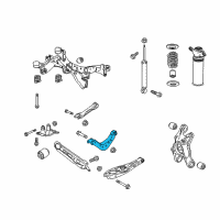 OEM 2021 GMC Terrain Upper Control Arm Diagram - 84557849