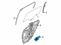 OEM 2022 Kia Seltos Motor Assembly-Power WDO Diagram - 83460Q5000