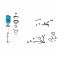 OEM 2013 GMC Sierra 1500 Spring-Front Diagram - 20842477