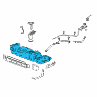 OEM 2012 Chevrolet Tahoe Fuel Tank Diagram - 84200270