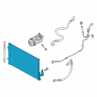 OEM BMW Condenser Diagram - 64-53-9-216-143